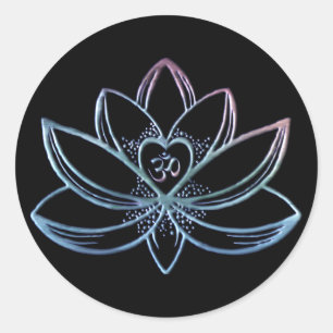 Lotus 1 classic round sticker