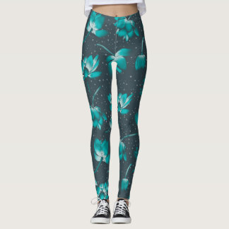 lotus at night leggings
