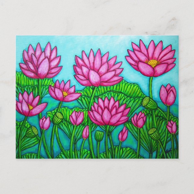 Lotus Bliss Postcard (Front)