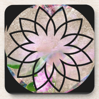 Lotus Blossom Floral Springtime Coaster