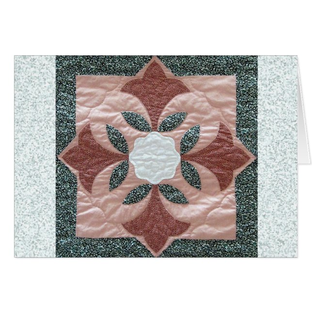 Lotus Blossom Quilt (Front Horizontal)