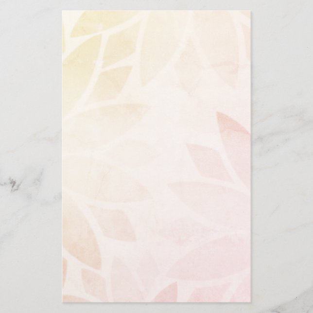 Lotus Blossoms Stationery (Front)