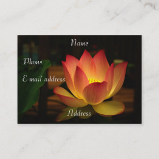 Lotus Business Card