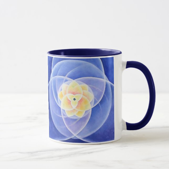 Lotus by Lynda Vugler Mug (Right)