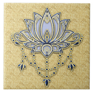 Lotus Ceramic Tile. Tile