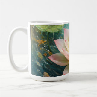 Lotus coffee mug