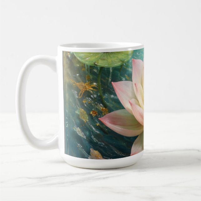 Lotus coffee mug (Left)