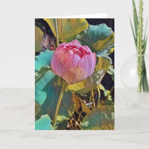 Lotus Delight - Thank You Card