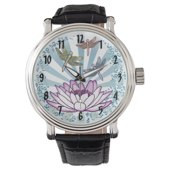 Lotus Dragonfly  Watch (Front)