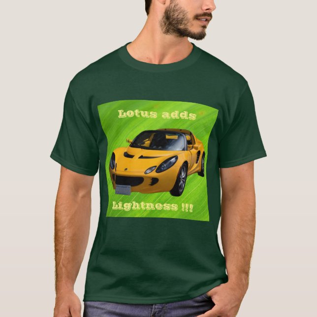 Lotus Elise T-Shirt   double sided graphics (Front)
