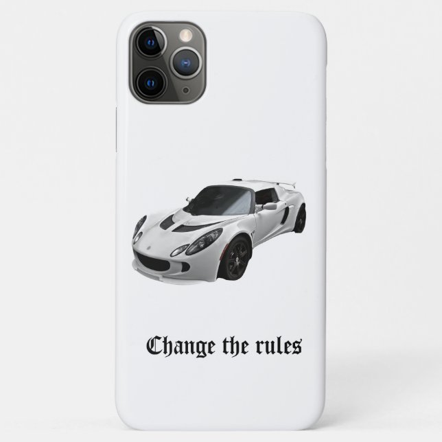 Lotus Exige - Change the rules Case-Mate iPhone Case (Back)