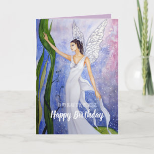 Lotus Fairy by Farida Greenfield Card