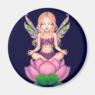 "Lotus Fairy" Magnet