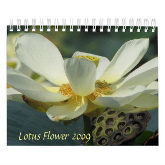 Lotus Flower 2009 Calendar
