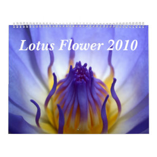 Lotus Flower 2010 Calendar