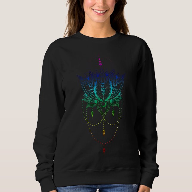 LOTUS FLOWER 7 SWEATSHIRT (Front)