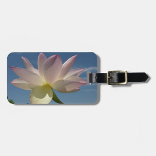 Lotus Flower and Blue Sky II Luggage Tag