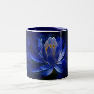 Lotus flower and its meaning Two-Tone coffee mug