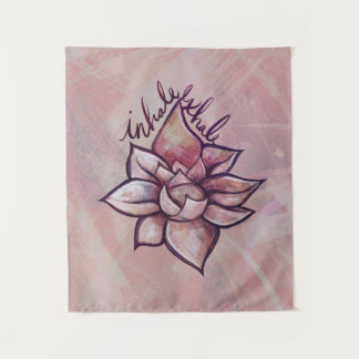 Lotus Flower Blossom Lotus Flowers Blossoms Tapestry