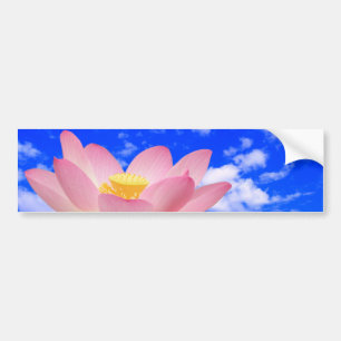 Lotus Flower Born in Water Bumper Sticker