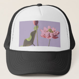 Lotus flower by Ogawa Kazumasa Trucker Hat