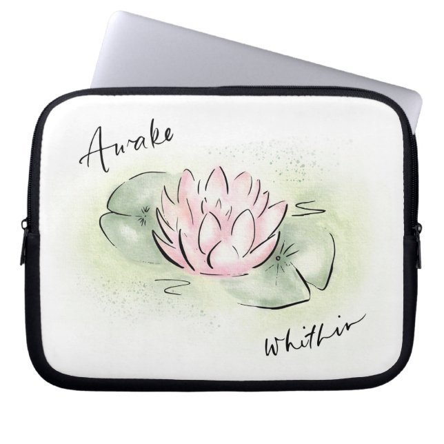Lotus Flower Case | Tablet Laptop | Awake Within  (Front)