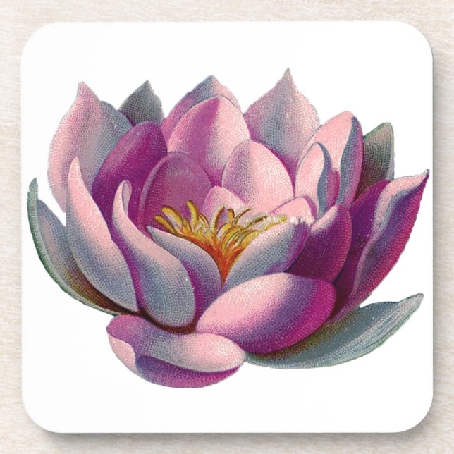 Lotus Flower Coaster (Front)