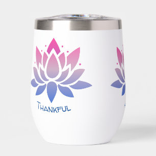 Lotus flower custom text