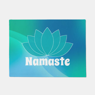 Lotus Flower Door Mat