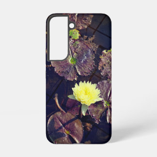  lotus flower in autumn samsung galaxy case