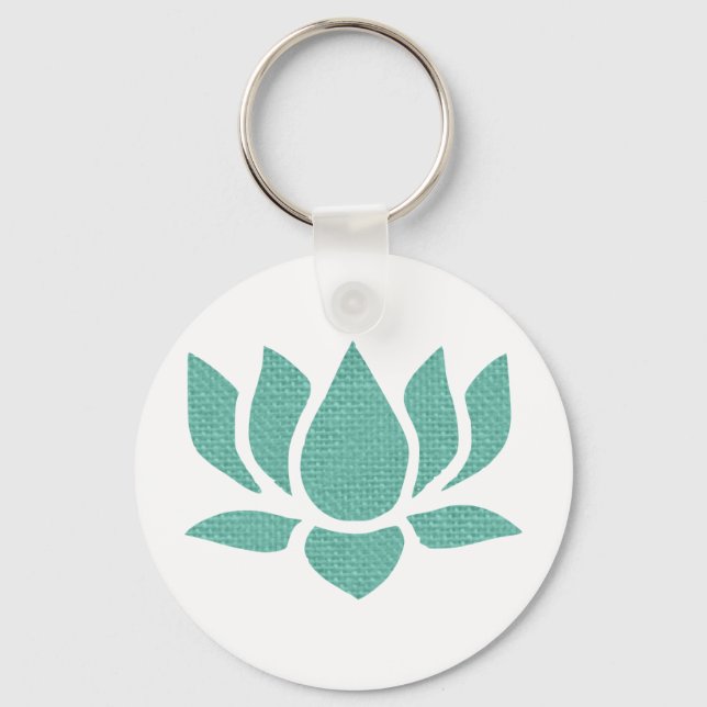lotus flower key ring (Front)