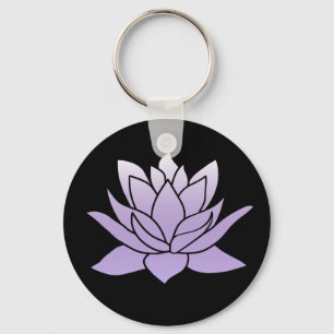 Lotus Flower Key Ring
