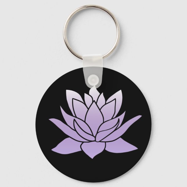 Lotus Flower Key Ring (Front)