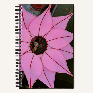 Lotus Flower Light From Vietnam Photograph Dot Notebook