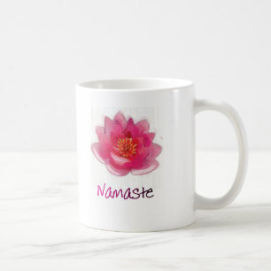 Lotus Flower "Namaste" Yoga Gifts Coffee Mug