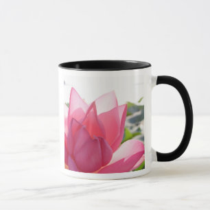 Lotus flower [Nelumbo speciosum] in full Mug