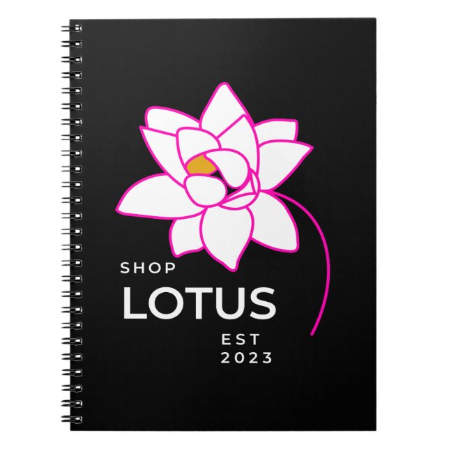 LOTUS Flower  Notebook (Front)