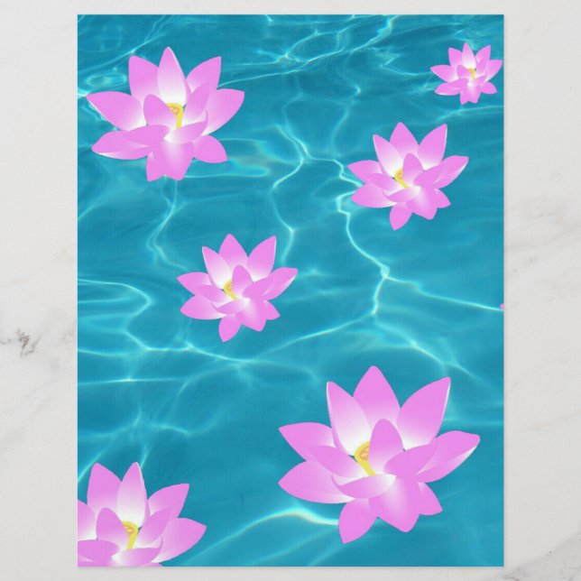 Lotus Flower Paper (Front)