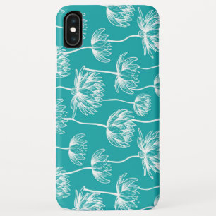 Lotus Flower pattern iPhone XS Max Case