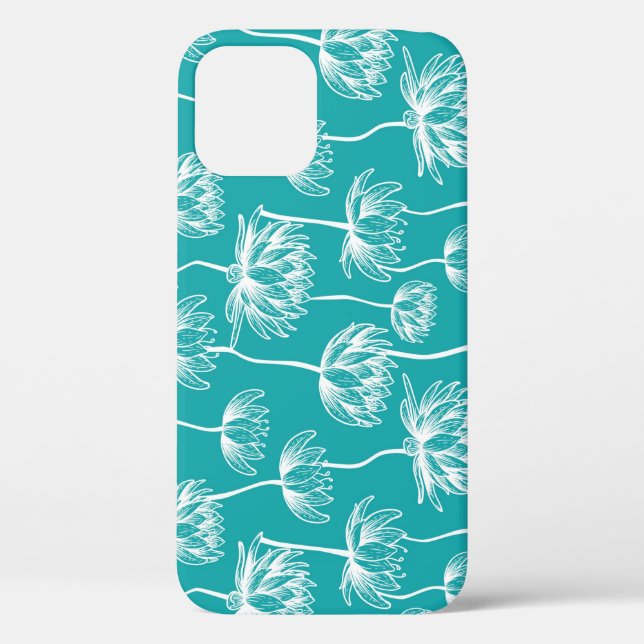 Lotus Flower pattern Case-Mate iPhone Case (Back)
