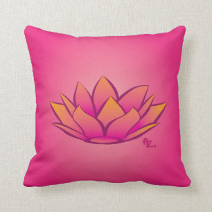 Lotus Flower Pillow