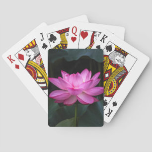 Lotus Flower Playing Cards