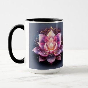 Lotus Flower Positive Affirmation Mug