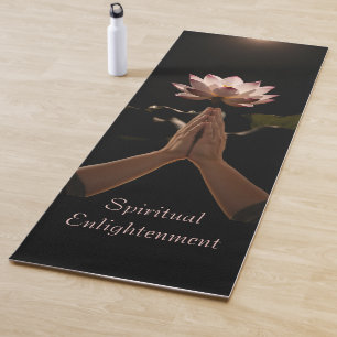 Lotus Flower Spiritual Enlightenment Yoga Mat