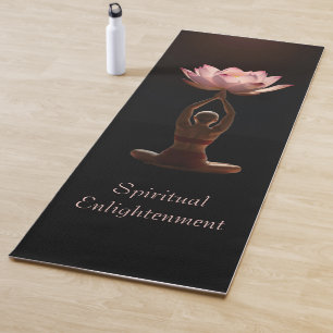 Lotus Flower Spiritual Enlightenment Yoga Mat