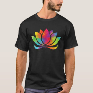 Lotus Flower Spiritual New Age Buddhist Yoga Idea T-Shirt