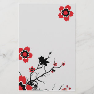 Lotus Flower Stationary Stationery