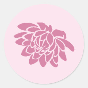 Lotus Flower Sticker (pink)