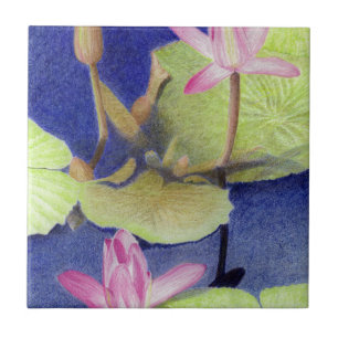 Lotus Flower Tile