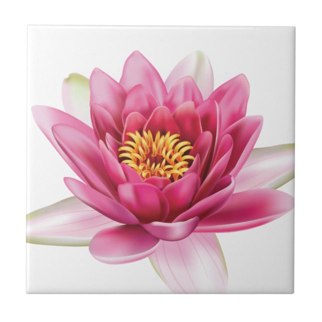 Lotus Flower Tile (Front)